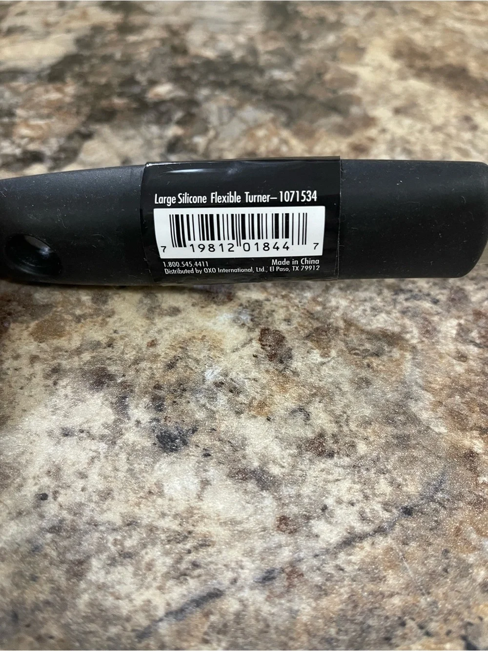 OXO Good Grips Black Silicone Flexible Turner